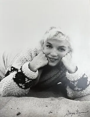 George Barris Marilyn Monroe Original Photo Hand Signed 11x14 • $1250