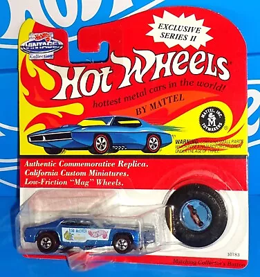 Hot Wheels 1994 Vintage Collection Series II MONGOOSE F/C Mtflk Blue W/ RLs • $18