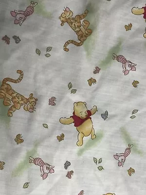 Classic Disney Baby Winnie The Pooh Fitted Crib Sheet.  App. 37  • $16