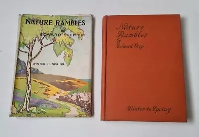 NATURE RAMBLES WINTER TO SPRING By Edward Step - Vintage HB DJ 1945 • £6.50