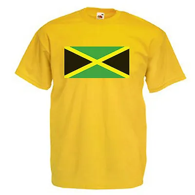 £9.49 • Buy Jamaica Flag Adults Mens T Shirt 12 Colours Size S - 3XL