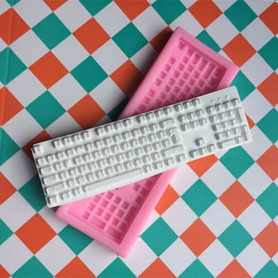 £3.25 • Buy Silicone Game Controller Keyboard Fondant Cake Craft Mould Chocolate Baking Mold