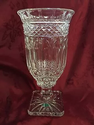 Shannon Crystal Luxury 13” Vase Urn 24% Lead Crystal 581 • $124.99