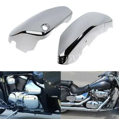 Left + Right Battery Side Cover For Suzuki Boulevard Voluisa C50 VL800 VL400 • $58.99