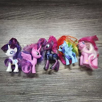 My Little Pony Toy Lot Of 5 Loose Rainbowdash Tempest Shadow Rarity • $11.99