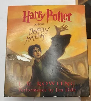 Harry Potter And The Deathly Hallows By J. K. Rowling Audio Book CD 17 Disc Set! • $10.95