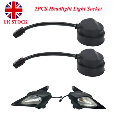 Headlight Light Socket 2X For Yamaha RAPTOR 700 350 250 YFZ450 R X WOLVERINE 450 • £10.99