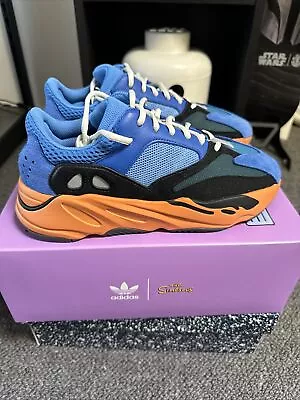 Size 9.5- Adidas Yeezy Boost 700 Bright Blue- Used Once • $150