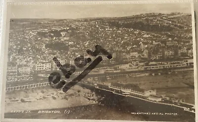 £0.99 • Buy Brighton Vintage Rp Postcard Used 1934 Of Aerial  View Pier Houses Waf 
