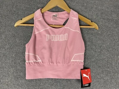 $49.95 • Buy PUMA Activewear Crop Top Womens Medium Evostrip Evoknit Sleeveless Yoga Cardio