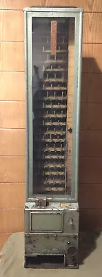 $650 • Buy VTG SELECTERIA 46-B 39-bar Hershey Milk Chocolate Candy Vending Machine Wall Mnt