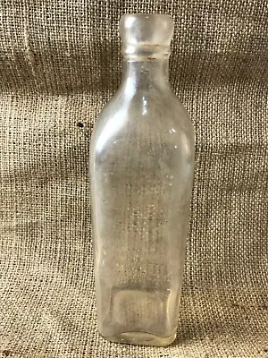 $89.82 • Buy Vintage Clear Glass Bottle - Johnnie Walker Scotch Whiskey RARE 