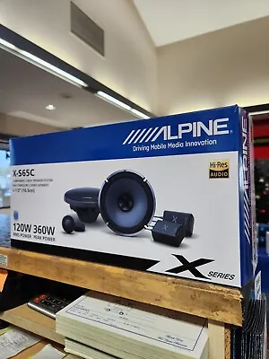 Apline X-S65C Component Car Audio Speakers • $350