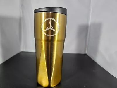 Mercedes Benz  Gold Travel Tumblr  • $35