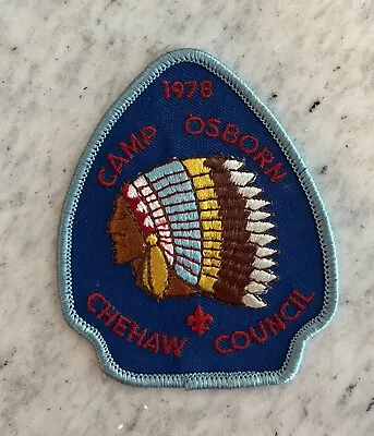 1978 Camp Osborn Chehaw Council LBL Bdr. [CA-2051] • $7