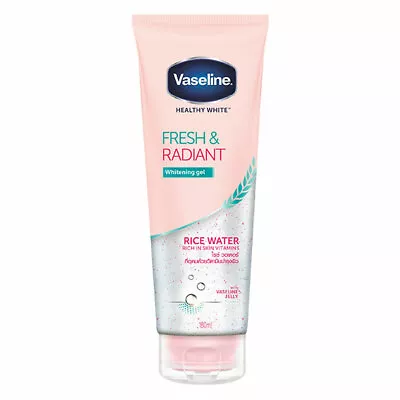 VASELINE Healthy White Fresh & Radiant Whitening Gel Rice Water Lotion 180 ML • $17.79