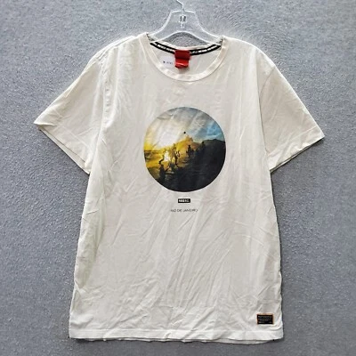 $19.14 • Buy VINTAGE Nike Men T-Shirt XL White Soccer Rio De Janeiro Brazil Graphic Tee READ