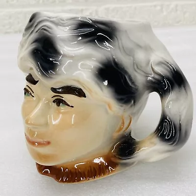 VTG‼ Horton Ceramics Eastland Texas DAVY CROCKETT Glaze Mug Cup C. 1955 • VGUC‼ • $29.95