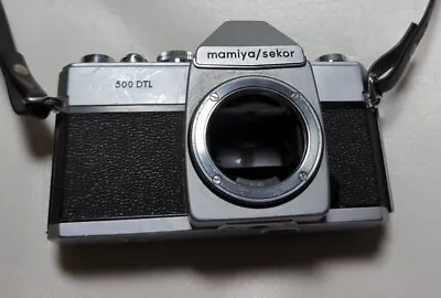 Vintage Mamiya Sekor 500 DTL - 35MM Film Camera Body Not Tested • $11.95
