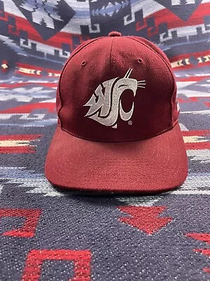 Vintage 90s Washington State Cougars Hat SnapBack Sports Specialties WSU Wazzu • $987.75