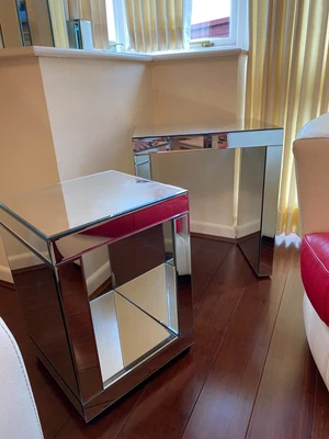 £45 • Buy Stunning Venetian Console/ Coffee Table With Matching Side Table