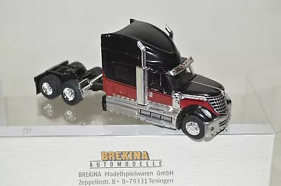 1:87 HO Brekina 85829 International Lonestar Tractor Truck BLACK/DARK RED • $32