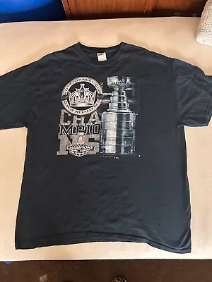 Stanley Cup Champions LA Kings 2014 Mens T-Shirt XL • $25