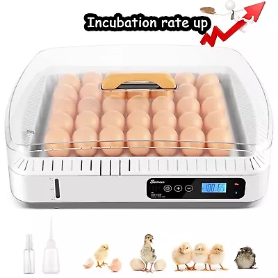 35-60 Egg Incubator Automatic Chicken Quail Hatcher Incubators For Hatching Eggs • $79.99