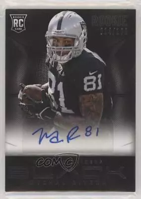 2013 Panini Black Rookies Signatures /199 Mychal Rivera #169 Rookie Auto RC • $3.42