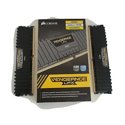£22.10 • Buy Corsair Vengeance LPX 2x8GB DDR4 DRAM 3200Mhz Memory Kit