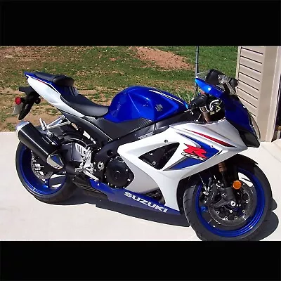 Fairing/Fender Graphic Kit Vinyl Sticker OE Decal Set 06-18 GSXR 1000/ GSX White • $39.99