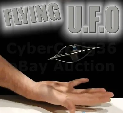 Magic Flying Saucer Mystery Floating Ufo Levitating Invisible Thread Float Trick • £3.99