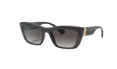 Womens Dolce & Gabbana Sunglasses Dg6171 Transparent Grey/Black/ Grey Gradient • $294.45