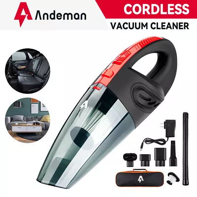 $28.46 • Buy Andeman Powerful Car Vacuum Cleaner Portable Wet&Dry Handheld Strong Suction Car