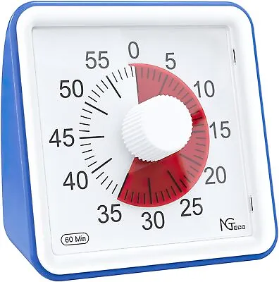 NGTeco Visual Timer-60-Minute Countdown Timer For Kids Toddler Autism (NEW) • $14.95