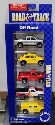 Maisto Road & Track Diecast Collectors Edition Off Road Response 5 Pack • $14.99
