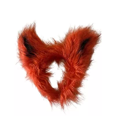 Unbranded Costume Fox Ears Furry Orange Headband Ears • $7.99