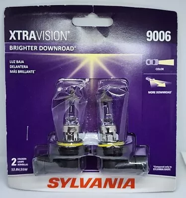 SYLVANIA 9006 XtraVision High Performance Halogen Headlight (2) Bulbs • $17.99