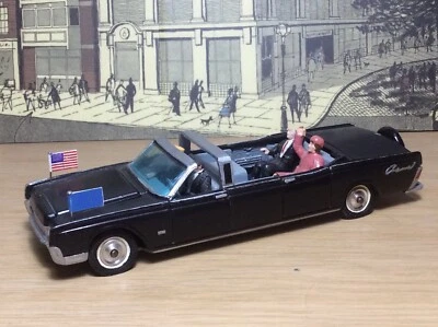 £54.99 • Buy President Kennedy Lincoln Continental, 1/43, CORGI BASED CODE 3