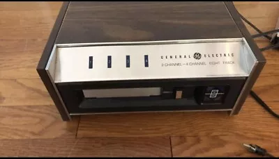 GE General Electric 2-4 Channel 8 Track Tape Player • $49.99