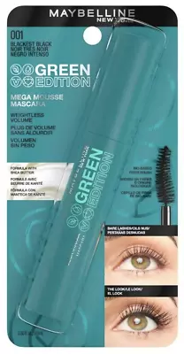 Maybelline Green Edition Mega Mousse Mascara You Choose • $9