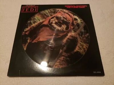 Vintage Star Wars Special Edition RETURN OF THE JEDI PICTURE DISC 33 1/3 Lp '83 • $24.99