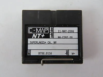 C-MAP NA-C093 NT+ Furuno FP-Card Electronic Chart Map SuperLakes+ CA And Nevada • $99.95