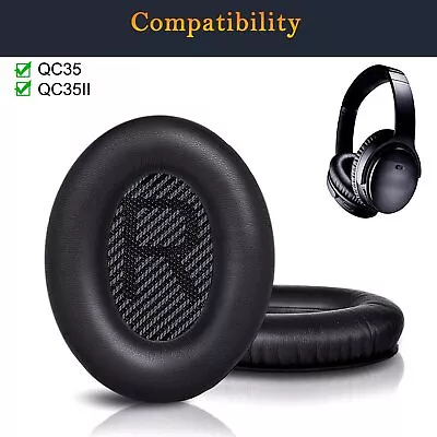 $38.60 • Buy Replacement Ear Pads For Bose QuietComfort 35 (QC35) Quiet Comfort 35 II QC35 II