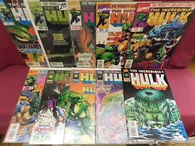 Incredible Hulk 451 452 453 454 455 456 457 458 459 460 Marvel Comic Run 1997 Vf • $20