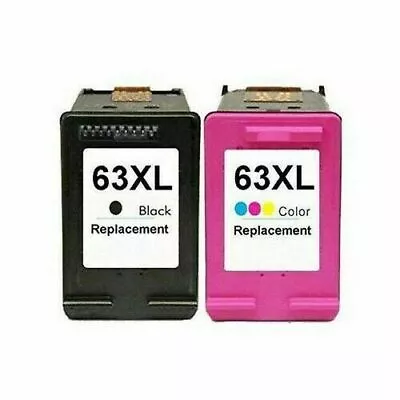 $9.90 • Buy NoN-OEM 63 63XL Ink For HP Deskjet 1110 2130 2131 3630 3632 Officejet 3830 5220
