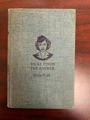 The Vicki Barr Flight Stewardess Series #2 Vicki Finds The Answer • $5