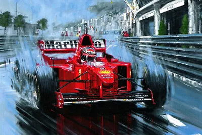 Michael Schumacher Mercedes F1 Racing Driver Wall Art Home Decor - POSTER 20x30 • $23.99