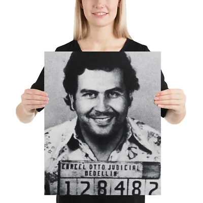 Pablo Escobar Mugshot Columbia Poster • $14