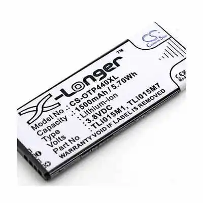 Battery For ALCATEL TLi015M1 ALCATEL TLi015M7 ALCATEL One Touch Pixi 4 4.0 • $42.72